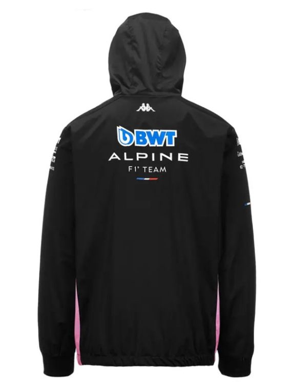 GP Alpine F1 Team Black Hooded Jacket