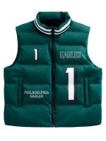Jalen Hurts Philadelphia Eagles Green Puffer Vest