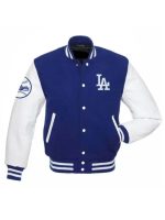 Los Angeles Dodgers Blue White Varsity Jacket