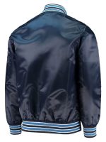 Memphis Grizzlies The Diamond Classic Blue Satin Jacket