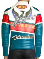 NBA Young Boy Dreamer Blue Leather Jacket