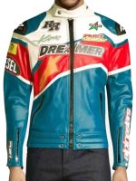 NBA Young Boy Dreamer Blue Leather Jacket
