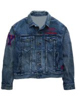 New York Giants Blue Denim Jacket