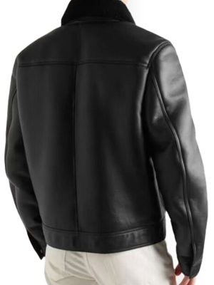parker-black-leather-trucker-jacket-1