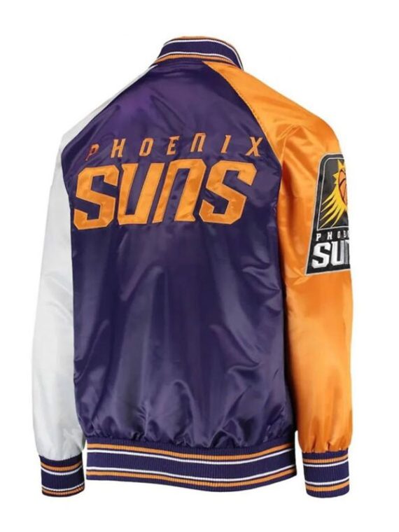Phoenix Suns Reliever Multi Color Satin Jacket