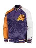 Phoenix Suns Reliever Multi Color Satin Jacket
