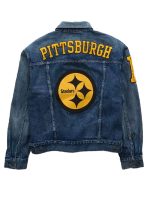 Pittsburgh Steelers Blue Denim Jacket