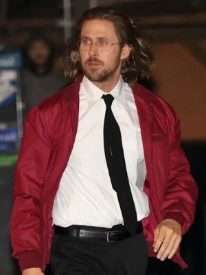 Ryan Gosling SNL Papyrus 2 Maroon Jacket