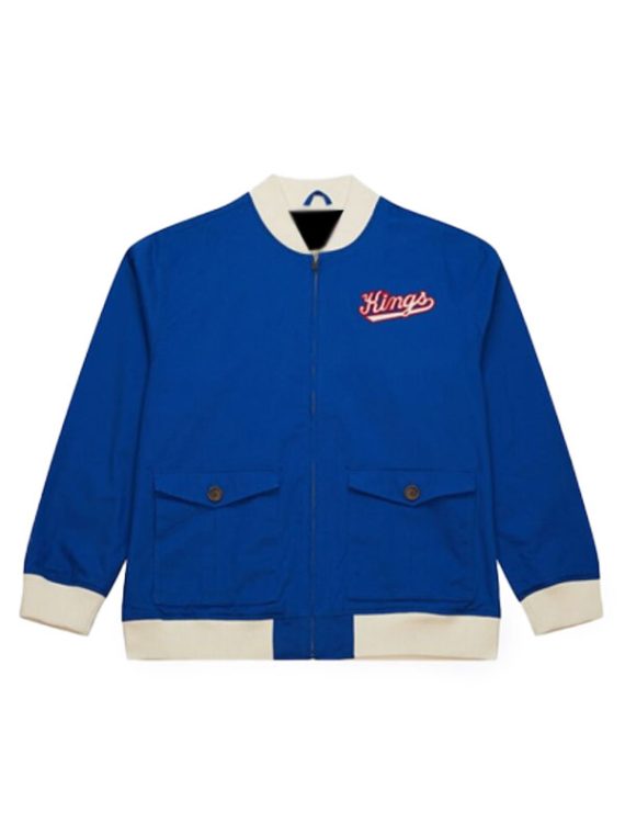 Sacramento Kings Blue Cotton Twill Jacket