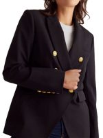 Scuba Captain's Convertible Black Suiting Blazer
