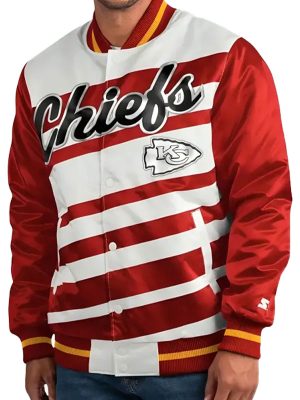 Tech N9ne Kansas City Chiefs Varsity Satin Jacket
