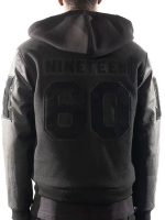 Vintage 1960 Las Vegas Raiders Black Varsity Hooded Jacket