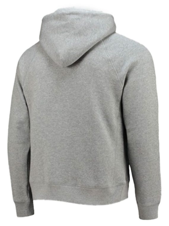 Ynwa Grey Fleece Pullover Hoodie